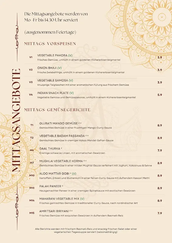 Menu_Indisches Spezialitäten Restaurant Jashan_Schwabmünchen_immagine_2