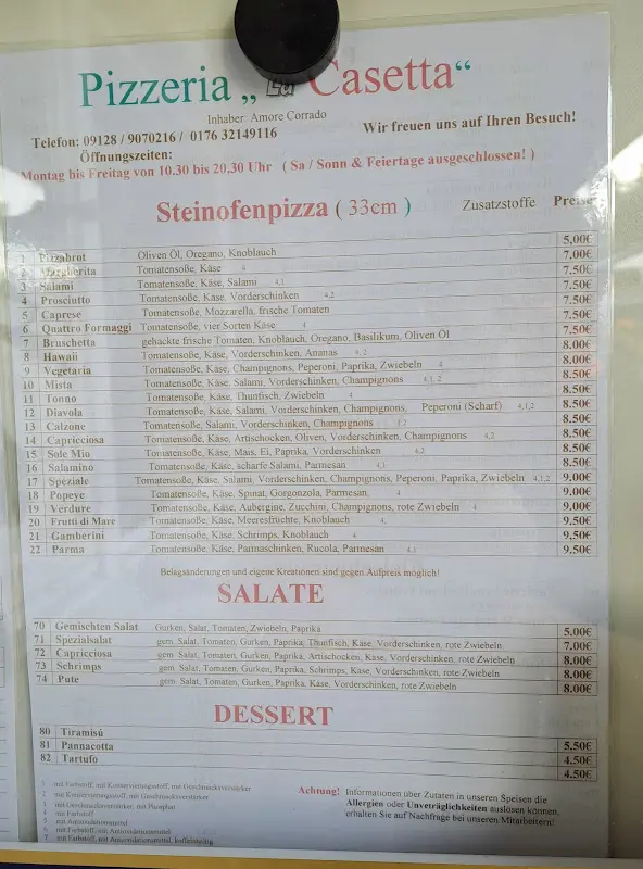 Menu_Imbiss La Casetta_Schwarzenbruck_image_1