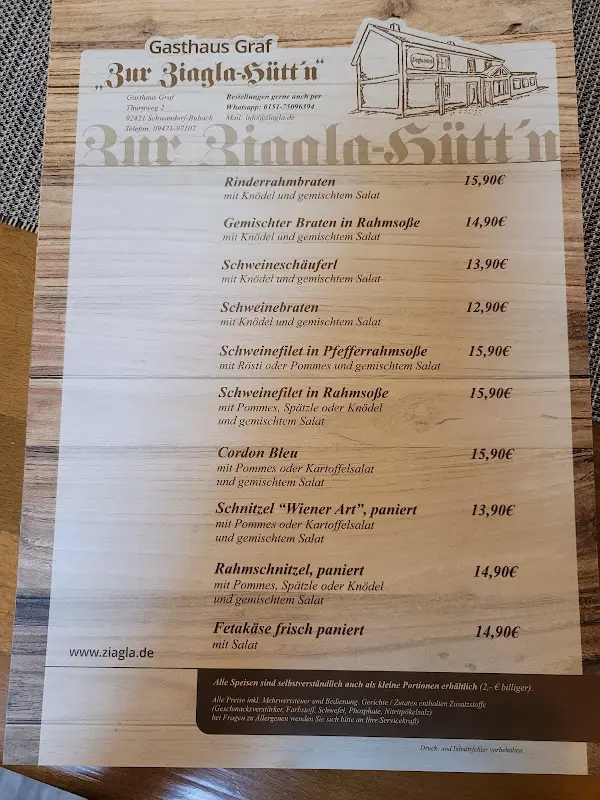 Menu_Zur Ziagla-Hütt'n_Schwandorf_immagine_3
