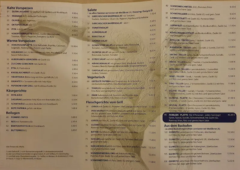 Menu_Taverne Olympia_Schwandorf_immagine_1