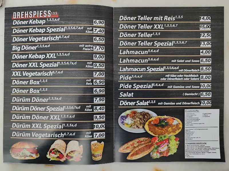 Menu_Baba‘s Grill, Döner, Pizza, Feinkost_Schwandorf_image_1
