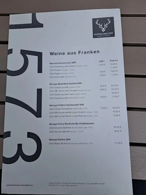 Menu_Café Hirschkopf Schlosshotel_Schwebheim_image_1