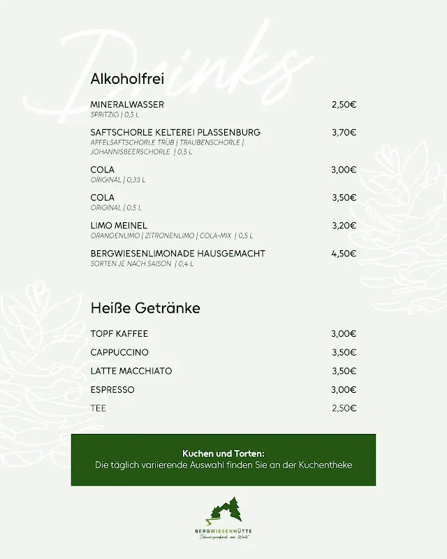 Menu_Bergwiesenhütte Schwarzenbach am Wald_Wald_image_2
