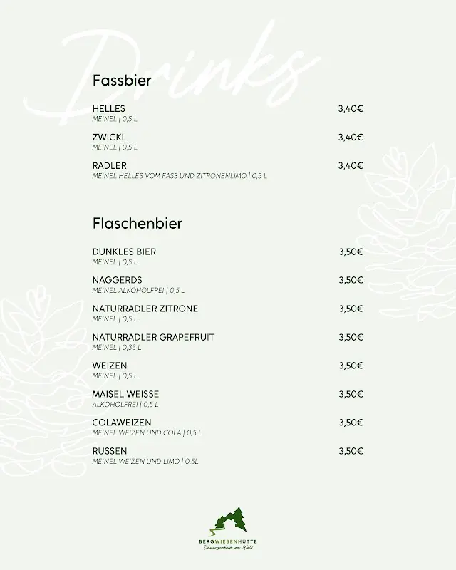 Menu_Bergwiesenhütte Schwarzenbach am Wald_Wald_image_3