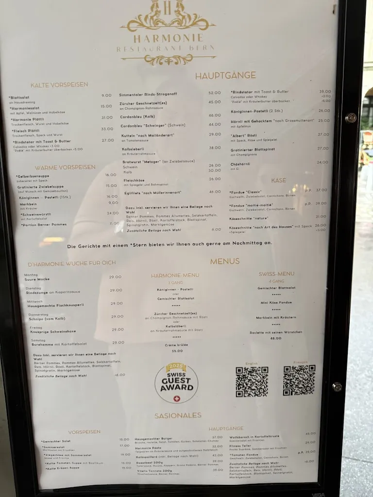 Aðalsteinn “Alli” Óttarsson_Restaurant Harmonie_Bern_recensione