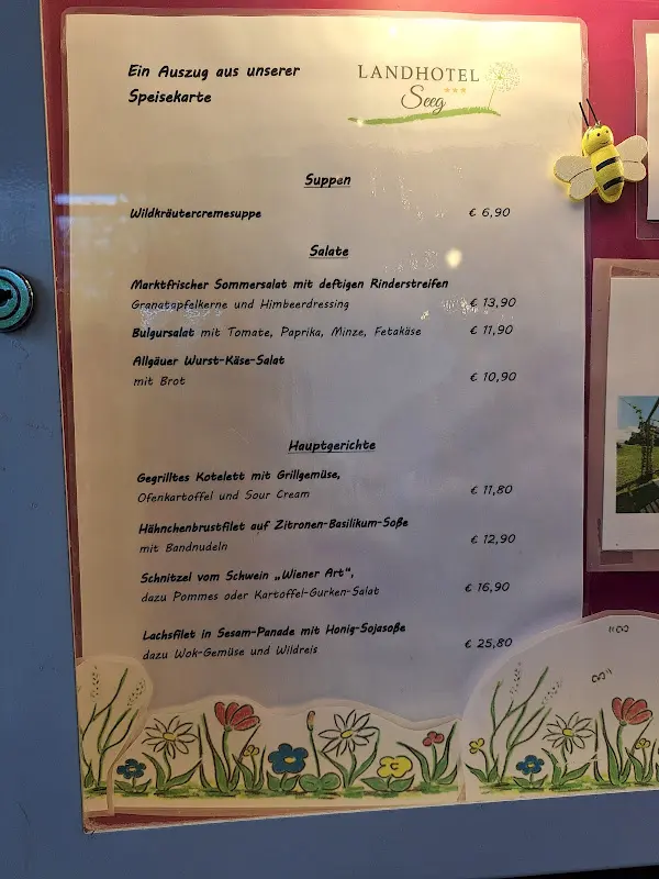 Menu_Restaurant im Landhotel Seeg_Seeg_image_1