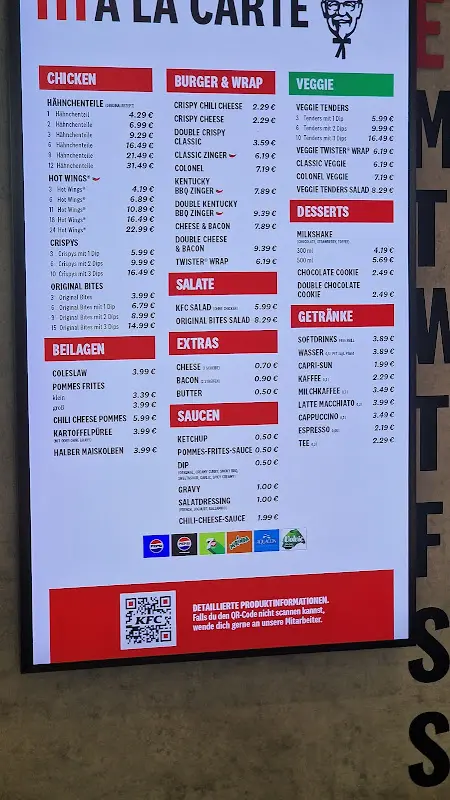 Menu_Kentucky Fried Chicken_Schweitenkirchen_image_1