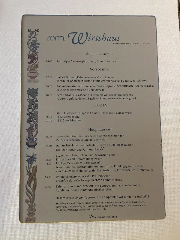 Menu_Restaurant - ZOMM in Seefeld_Austria_image_3