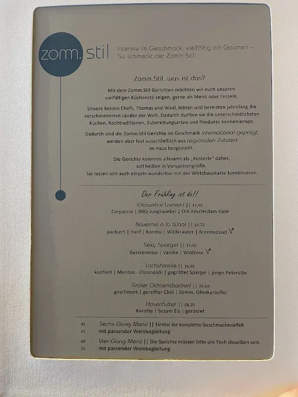 Menu_Restaurant - ZOMM in Seefeld_Austria_image_4