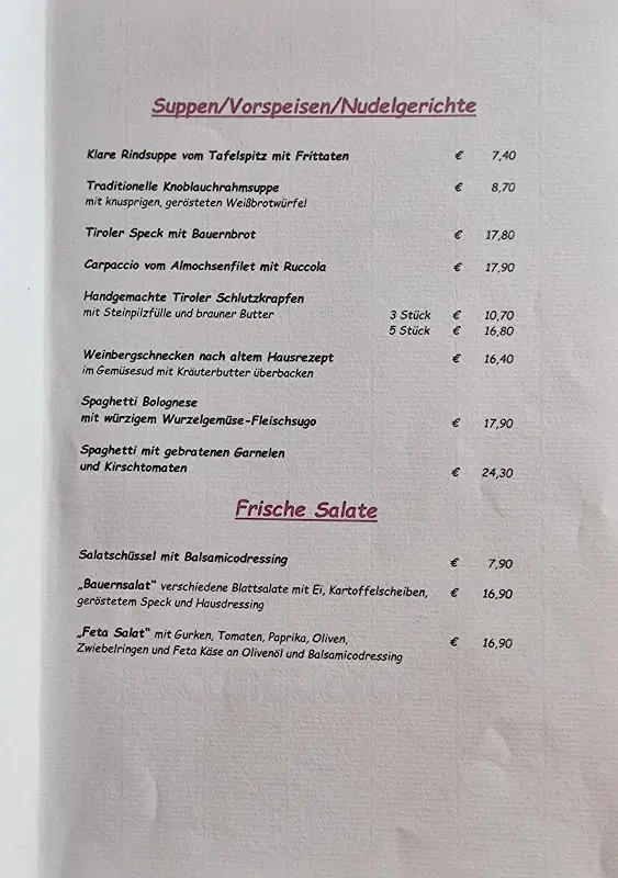 Menu_Restaurant Südtiroler Stube_Austria_image_2