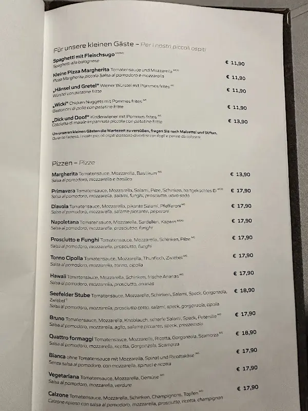 Menu_Restaurant Seefelder Stube_Austria_image_1