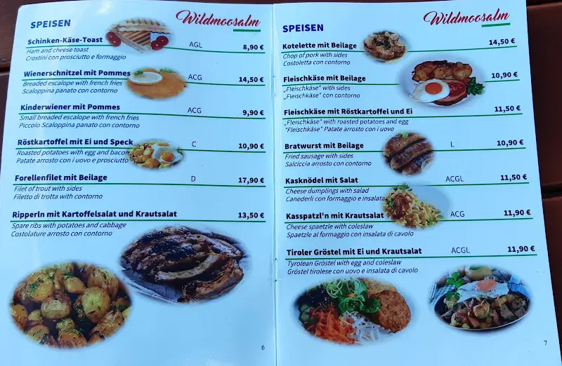 Menu_Wildmoosalm Seefeld_Austria_image_1