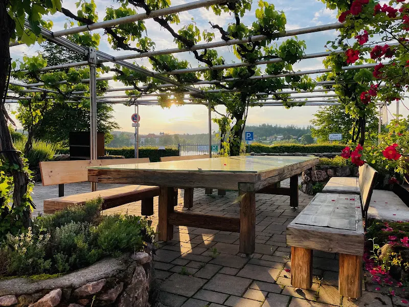 Das Bootshaus restaurant in Seeon-Seebruck