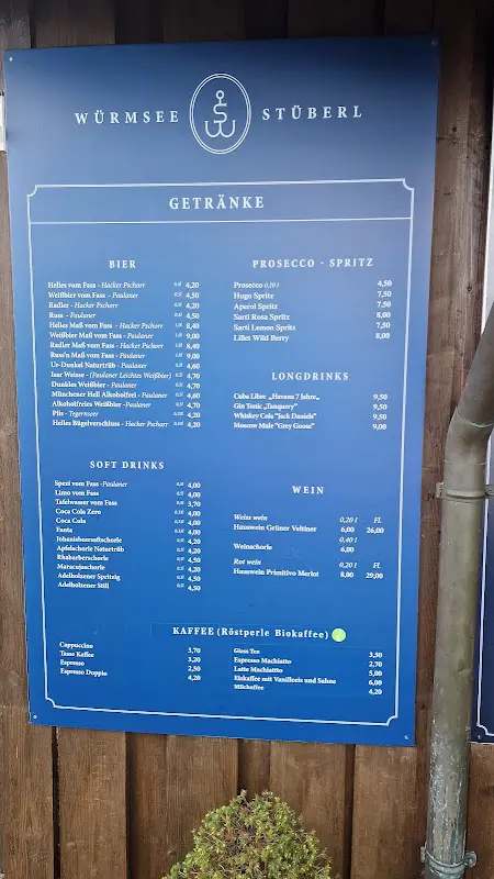 Menu_Würmsee Café - Beer Garden right by the lake_Seeshaupt_image_1