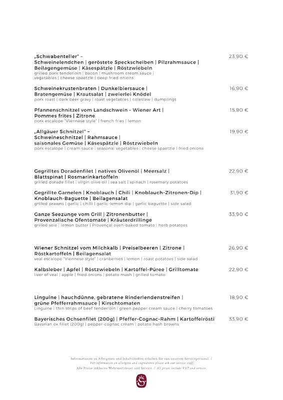 Menu_Hotel Seeblick - Restaurant_See_immagine_1