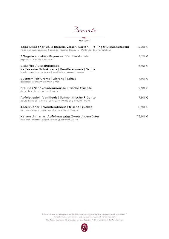 Menu_Hotel Seeblick - Restaurant_See_immagine_4