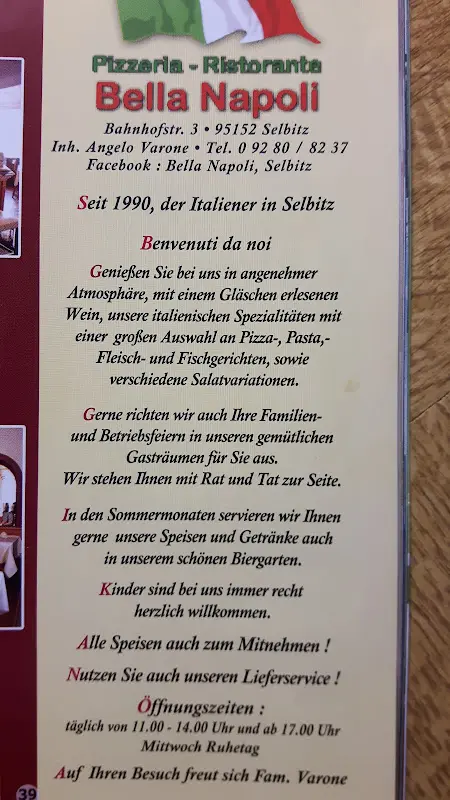 Menu_Bella Napoli - Pizzeria & Lieferdienst_Selbitz_image_3
