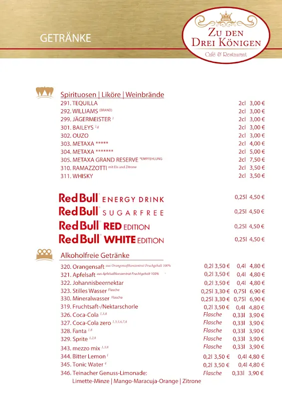 Menu_Restaurant Drei Könige Sinsheim_Sinsheim_image_1