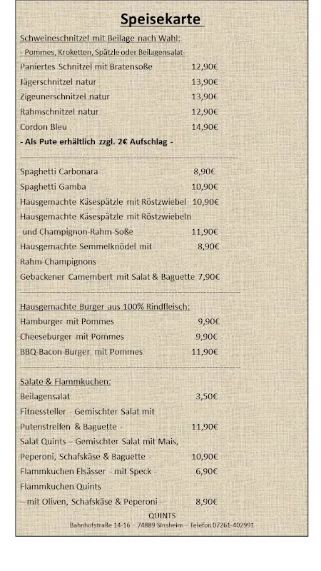 Menu_QUINTS - Café | Restaurant | Lounge_Sinsheim_image_1