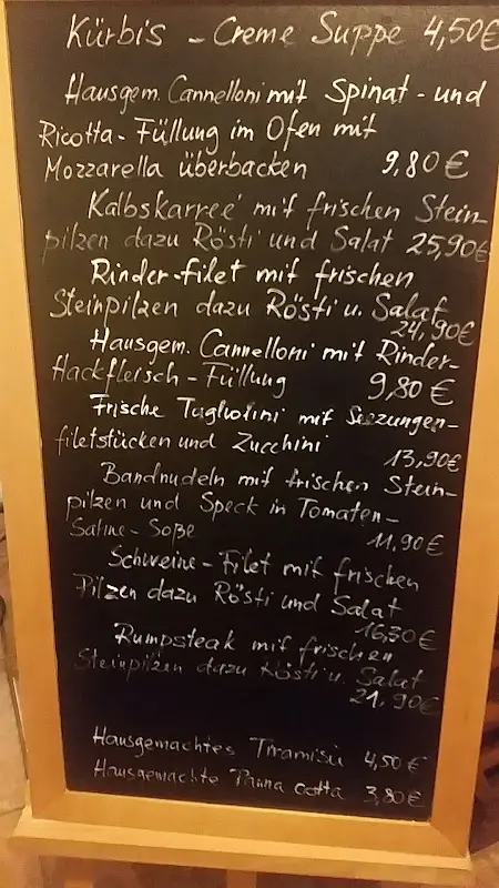 Menu_La Trattoria_Sinsheim_immagine_2