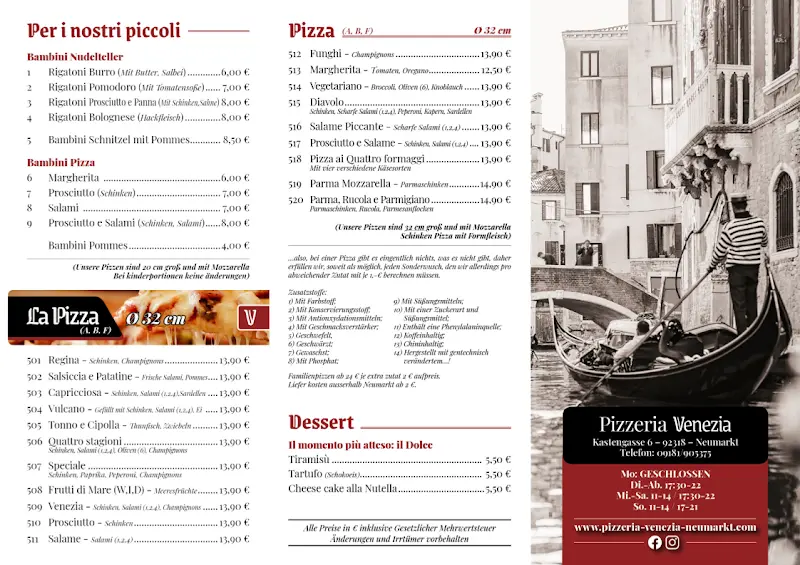 Menu_Pizzeria Venezia Neumarkt_Oberpfalz_image_2