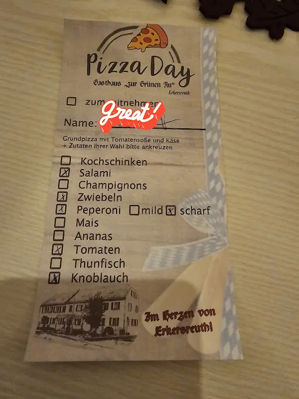 Menu_Gasthaus Zur Grünen Au_Selb_image_1