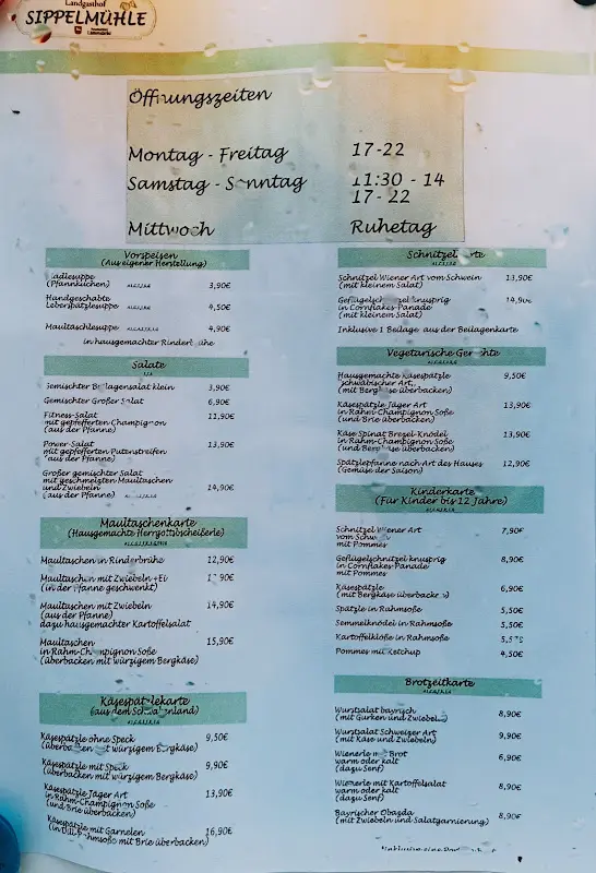 Menu_Landgasthof Sippelmühle_Deining_image_4