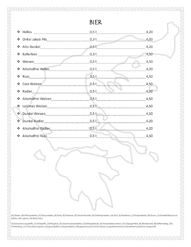 Menü_Restaurant Mykonos Sielenbach_Sielenbach_Bild_2