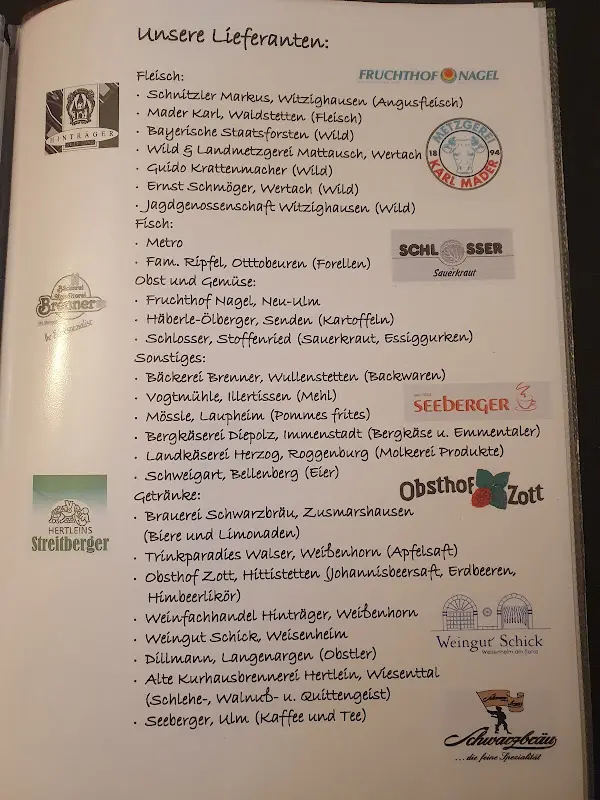Menu_Gasthof zur Goldenen Traube, Markus Schnitzler, Witzighausen_Senden_image_1