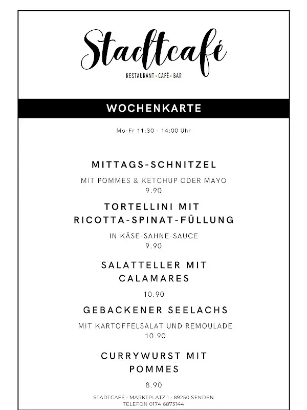 Menu_Stadtcafé Senden_Senden_image_2