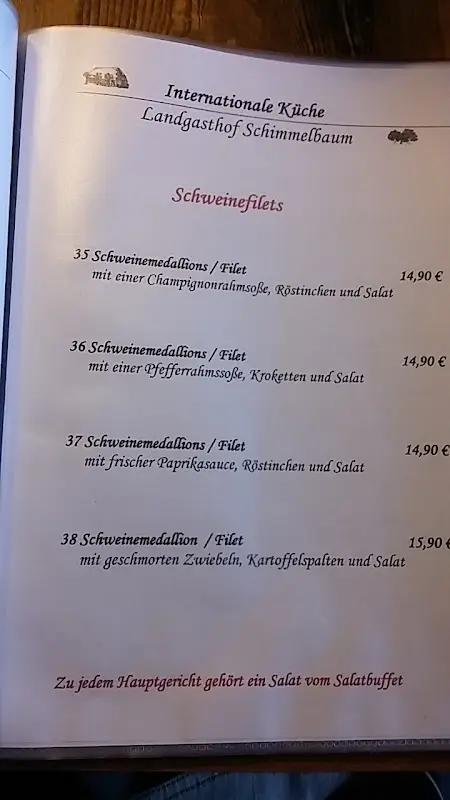 Menu_Restaurant Landgasthof Schimmelbaum Altekemper_Senden_image_4