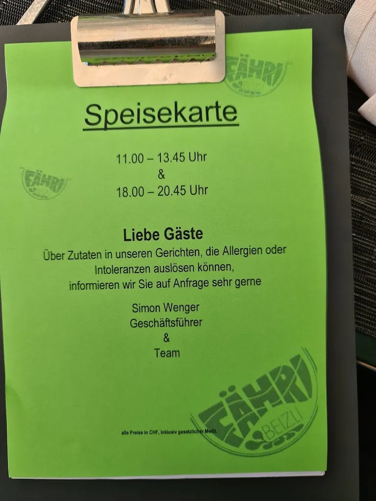 Menu_Restaurant Fähribeizli_Bern_image_2