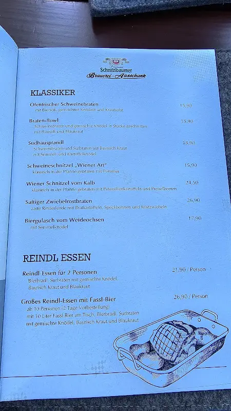 Menü_Brauerei-Ausschank Schnitzlbaumer_Traunstein_Bild_1