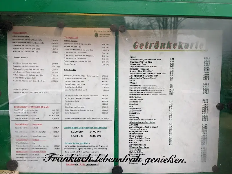 Menu_Gaststätte & Metzgerei Zu den Linden_Simmelsdorf_image_1