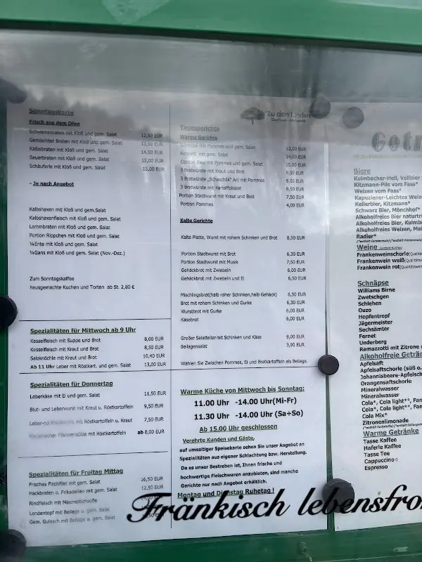 Maura Geyer_Gaststätte & Metzgerei Zu den Linden_Simmelsdorf_review