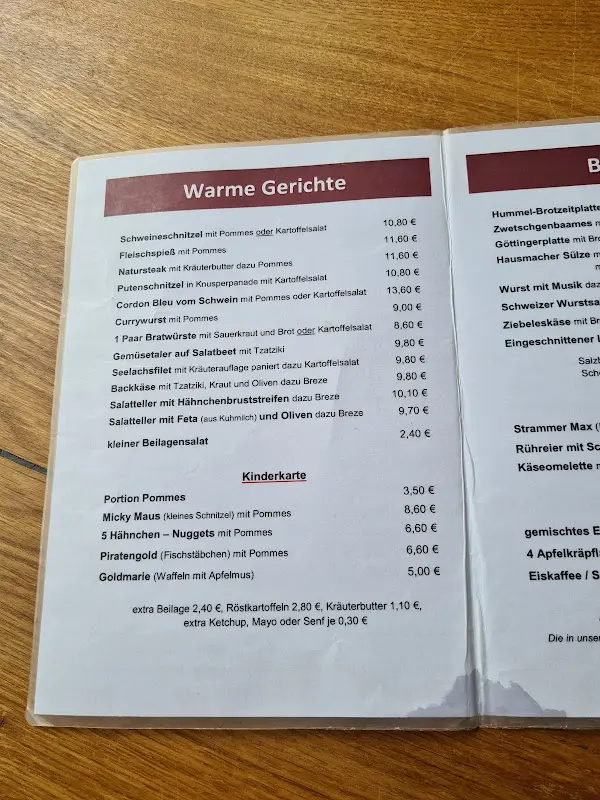 Menu_Brauerei und Gastwirtschaft Hummel_Memmelsdorf_image_1