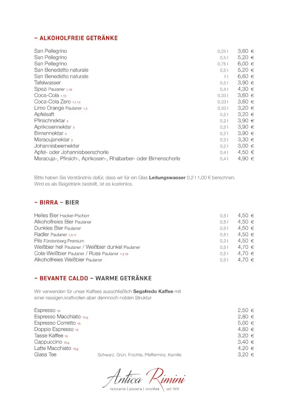 Menu_Ristorante Pizzeria Antica Rimini_Penzberg_image_1