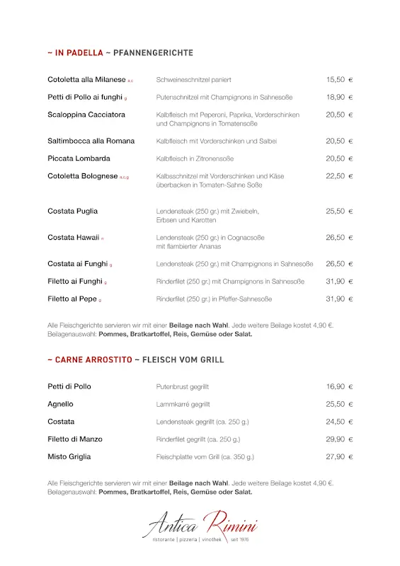 Menu_Ristorante Pizzeria Antica Rimini_Penzberg_image_4