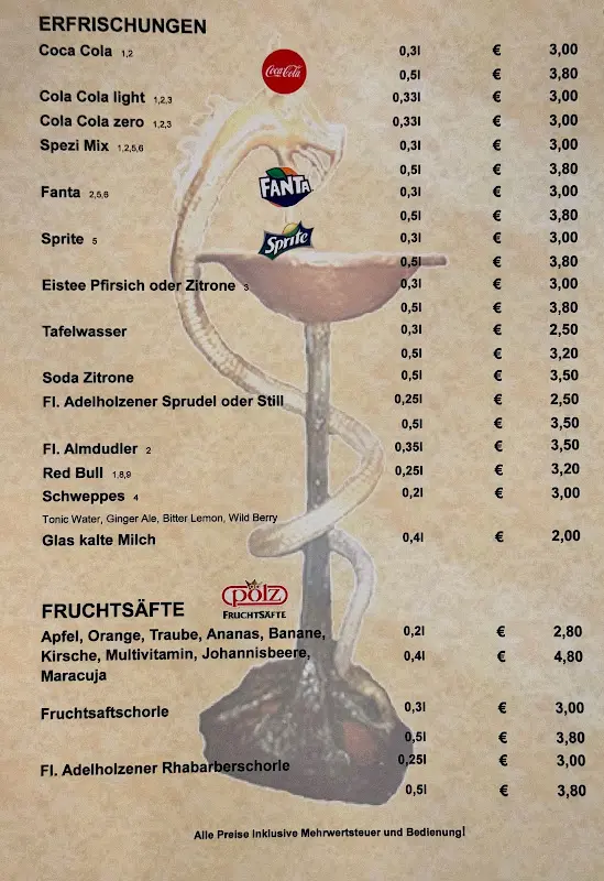 Menu_Cafe Dali's Island_Inn_image_1