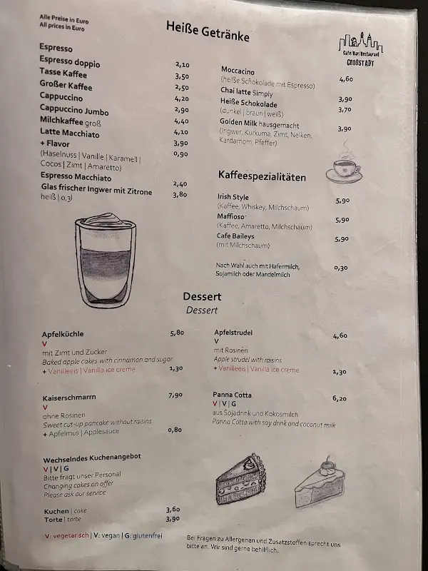 Menu_Café | Bar | Restaurant Großstadt_Lindau_image_2
