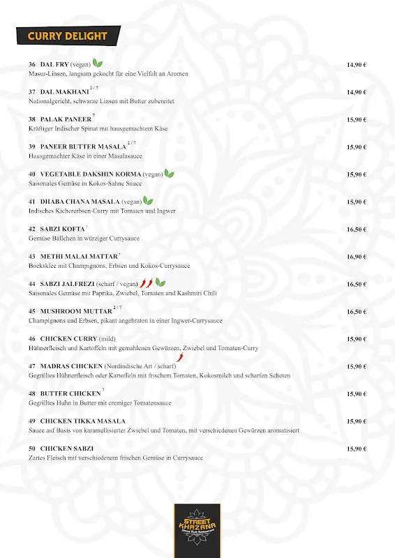 Menu_Khazana Street Restaurant_Lindau_image_4