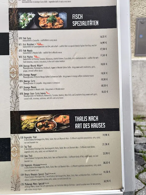Menu_KHANA KHAZANA – Indische Spezialitätenrestaurant_Lindau_image_2