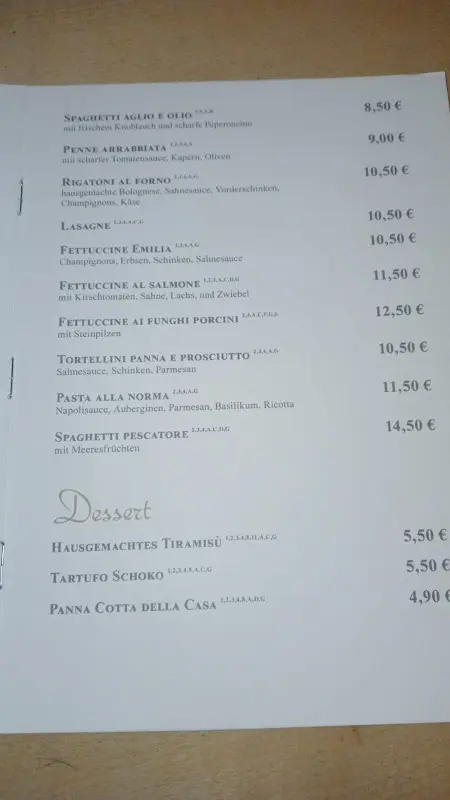 Menu_Di Bella's_Söchtenau_image_3