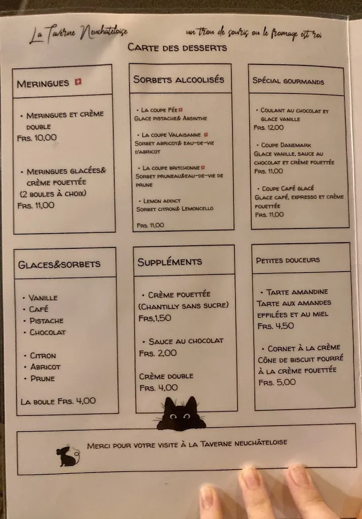 Menu_la Taverne Neuchâteloise_Neuchâtel_image_1