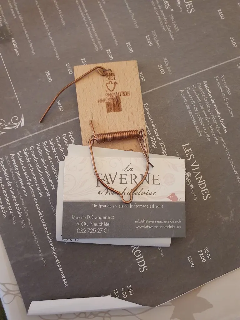 Menu_la Taverne Neuchâteloise_Neuchâtel_image_3