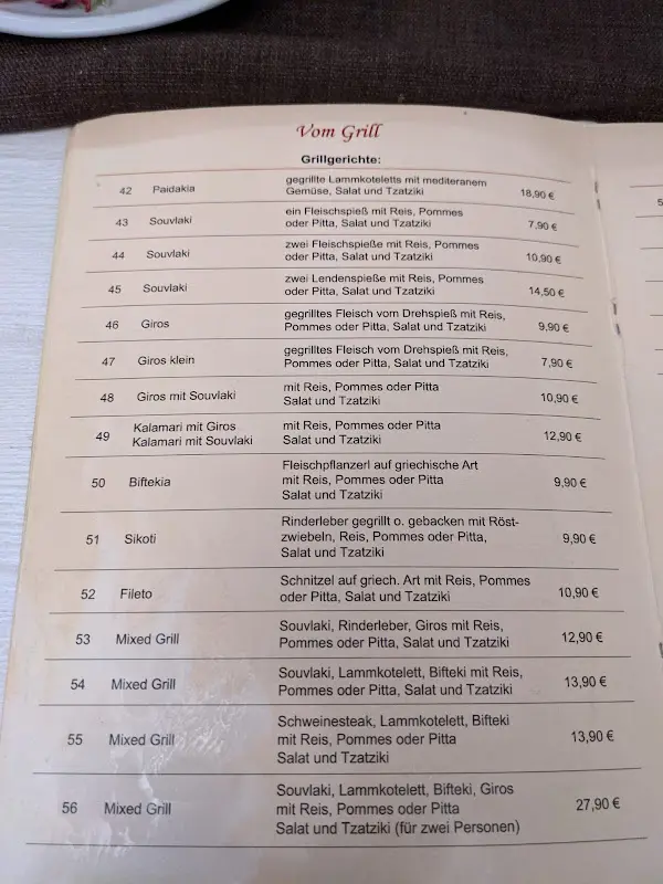 Menu_Restaurant Der Grieche Bruckdorf_Sinzing_image_1