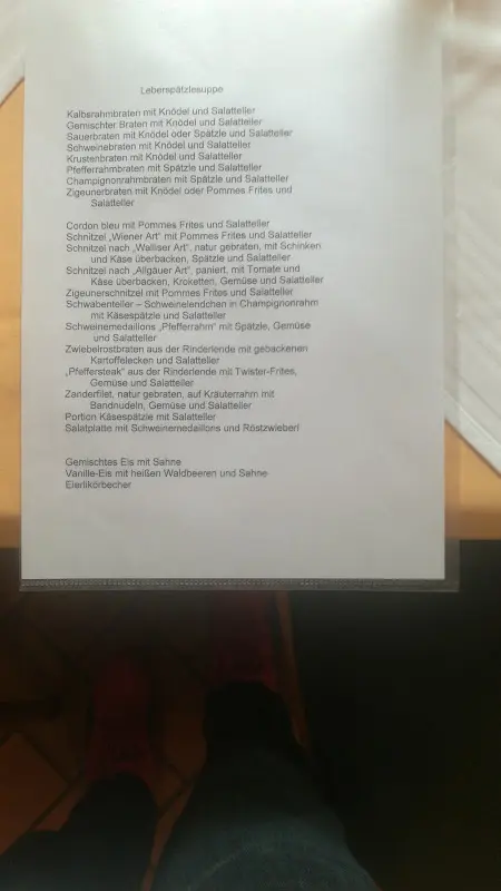 Menu_Johann Schwindl Gaststätte_Sinzing_image_4