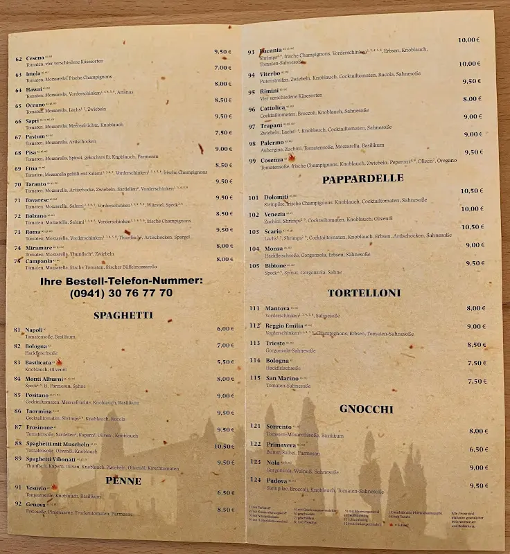 Menu_Ristorante Pizzeria Villa Lucania_Sinzing_image_4