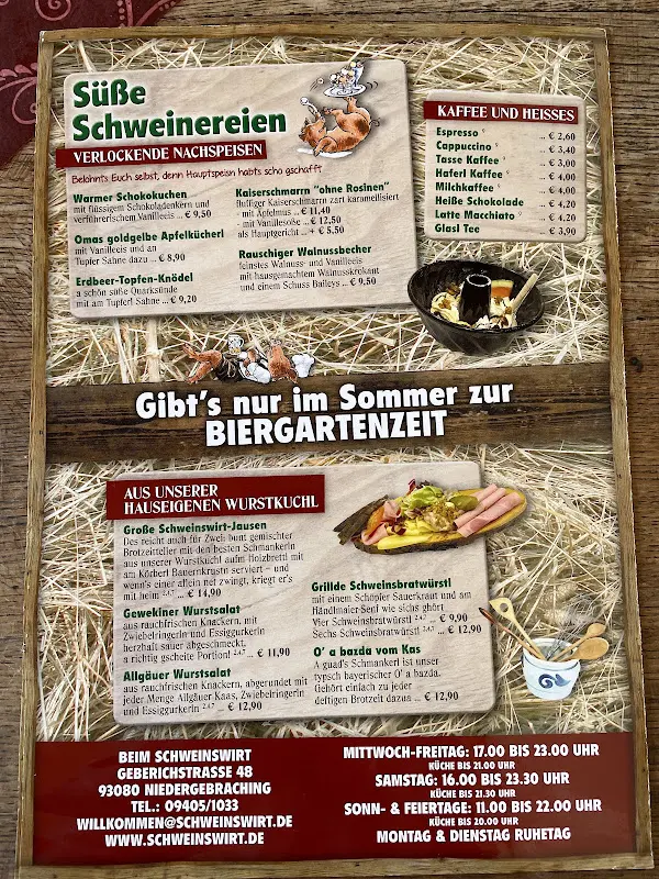 Menu_Wirtshaus beim Schweinswirt_Pentling_image_2