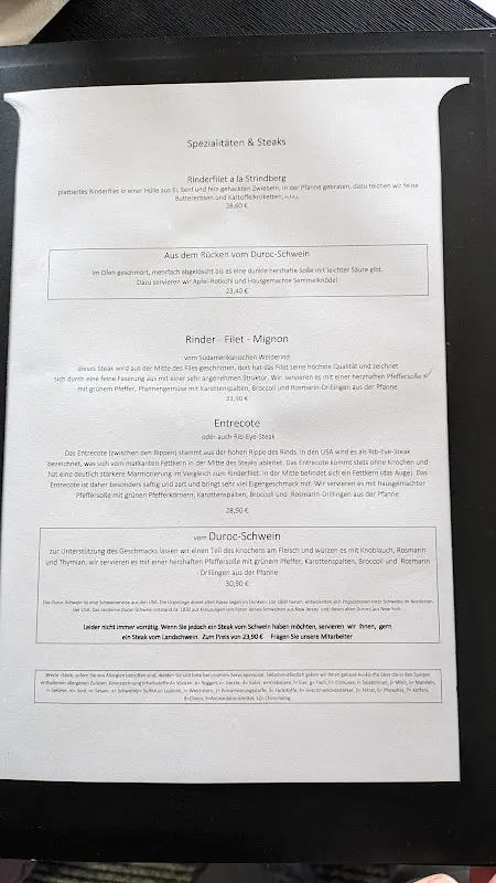 Menu_Restaurant Loft - Potsdam_Potsdam_immagine_2